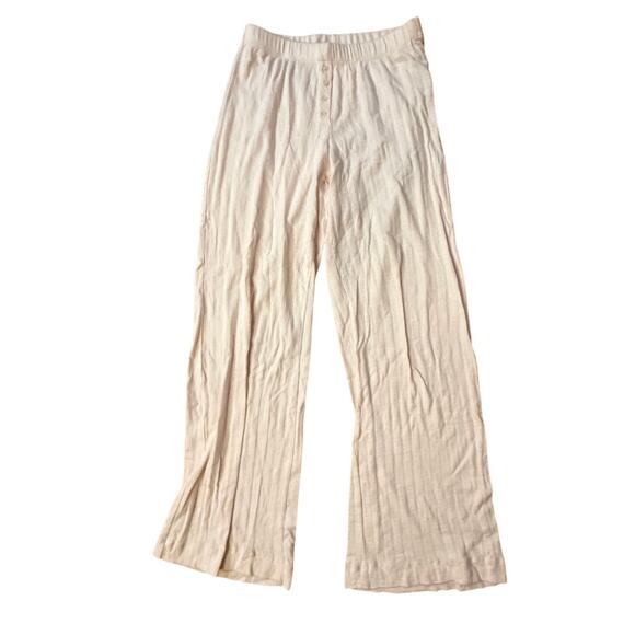 Womens LASET Pointelle Boxer Pants Pink Size Small Tall - Picture 2 of 7